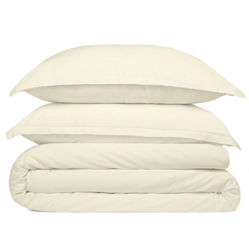 Cosy House Collection -  100% Bamboo Duvet Cover - Cr Cream
